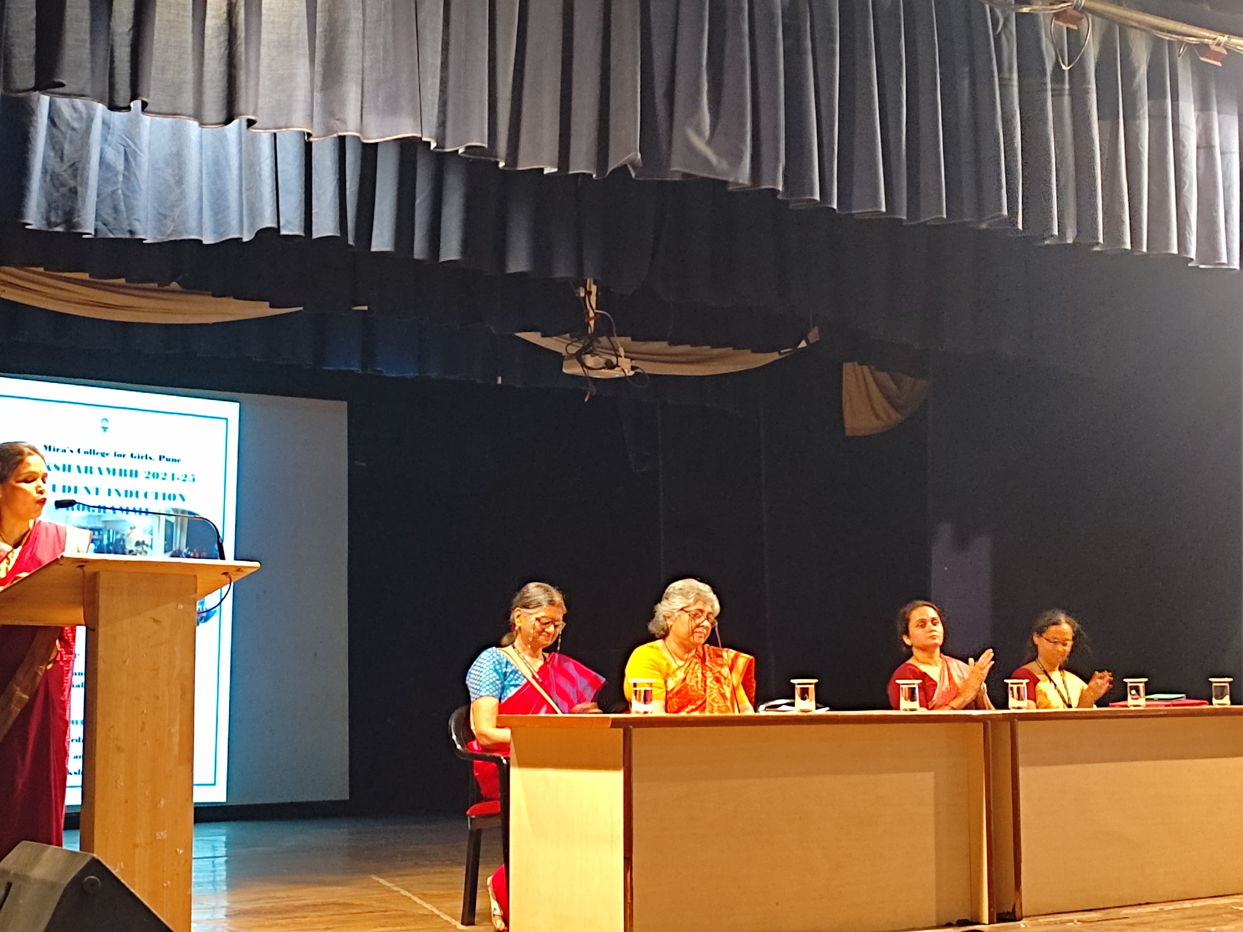 Inauguration of the SIP 2024-25- Dignitaries on the Dias